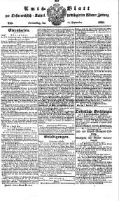 Wiener Zeitung 18380913 Seite: 5