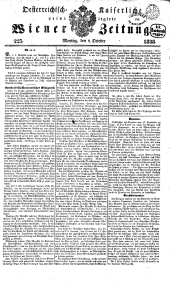 Wiener Zeitung 18381001 Seite: 1