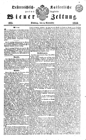 Wiener Zeitung 18381106 Seite: 1