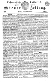 Wiener Zeitung 18381123 Seite: 1