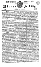 Wiener Zeitung 18381204 Seite: 1