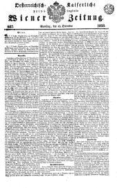 Wiener Zeitung 18381215 Seite: 1