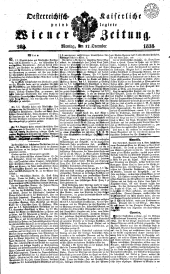 Wiener Zeitung 18381217 Seite: 1