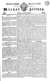 Wiener Zeitung 18381218 Seite: 1