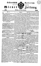 Wiener Zeitung 18381224 Seite: 1