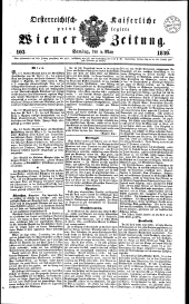 Wiener Zeitung 18390504 Seite: 1