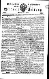 Wiener Zeitung 18390603 Seite: 1