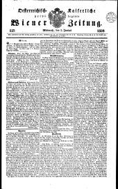 Wiener Zeitung 18390605 Seite: 1