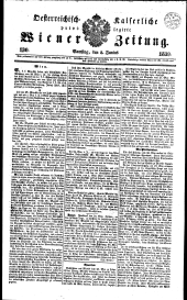 Wiener Zeitung 18390608 Seite: 1