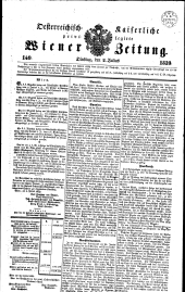 Wiener Zeitung 18390702 Seite: 1
