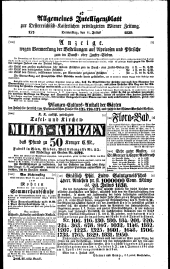 Wiener Zeitung 18390711 Seite: 15