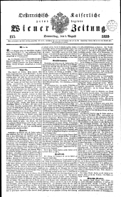 Wiener Zeitung 18390801 Seite: 1