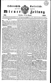 Wiener Zeitung 18390824 Seite: 1