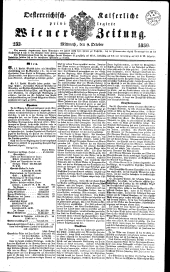 Wiener Zeitung 18391009 Seite: 1