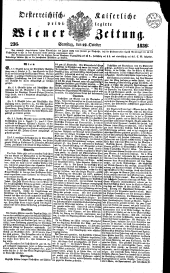 Wiener Zeitung 18391012 Seite: 1