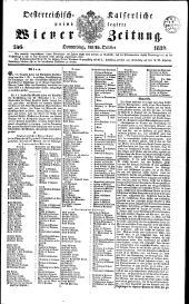 Wiener Zeitung 18391024 Seite: 1