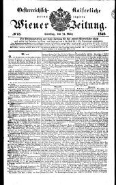 Wiener Zeitung 18400321 Seite: 1