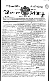 Wiener Zeitung 18400503 Seite: 1