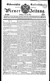 Wiener Zeitung 18400510 Seite: 1