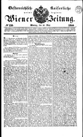 Wiener Zeitung 18400518 Seite: 1