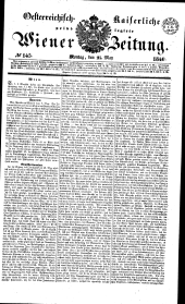 Wiener Zeitung 18400525 Seite: 1