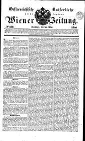 Wiener Zeitung 18400530 Seite: 1