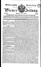 Wiener Zeitung 18400603 Seite: 1