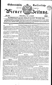 Wiener Zeitung 18400604 Seite: 1