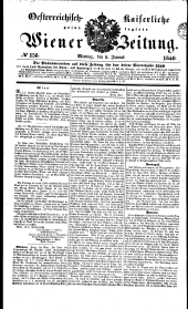 Wiener Zeitung 18400608 Seite: 1