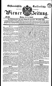 Wiener Zeitung 18400615 Seite: 1