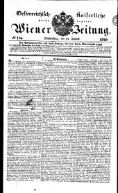 Wiener Zeitung 18400625 Seite: 1