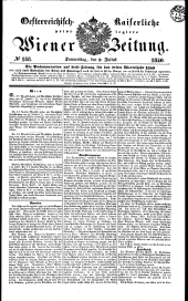 Wiener Zeitung 18400709 Seite: 1