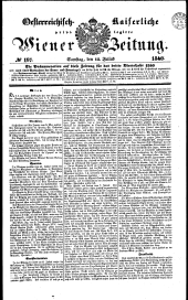 Wiener Zeitung 18400718 Seite: 1