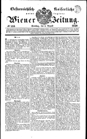 Wiener Zeitung 18400808 Seite: 1
