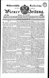 Wiener Zeitung 18401004 Seite: 1