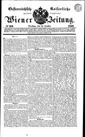 Wiener Zeitung 18401017 Seite: 1