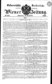 Wiener Zeitung 18401022 Seite: 1