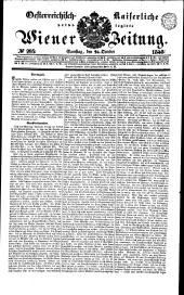 Wiener Zeitung 18401024 Seite: 1