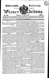 Wiener Zeitung 18401028 Seite: 1