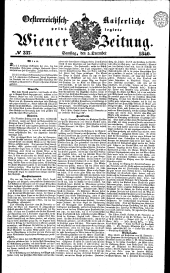 Wiener Zeitung 18401205 Seite: 1