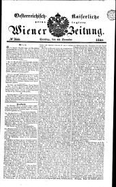 Wiener Zeitung 18401212 Seite: 1