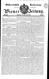 Wiener Zeitung 18401220 Seite: 1