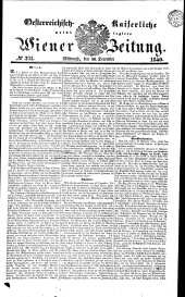 Wiener Zeitung 18401230 Seite: 1