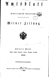 Wiener Zeitung 1841bl03 Seite: 1