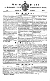 Wiener Zeitung 18410213 Seite: 9