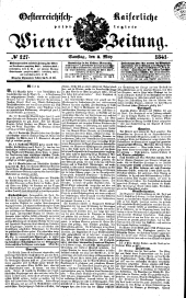 Wiener Zeitung 18410508 Seite: 1