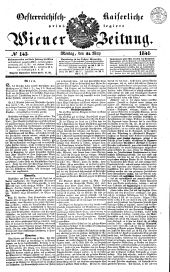 Wiener Zeitung 18410524 Seite: 1