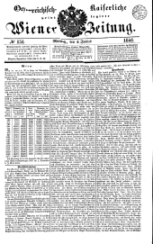 Wiener Zeitung 18410602 Seite: 1