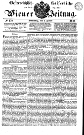 Wiener Zeitung 18410603 Seite: 1