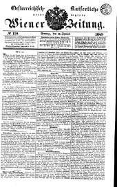 Wiener Zeitung 18410611 Seite: 1